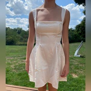 Ivory Size Small Mini Dress